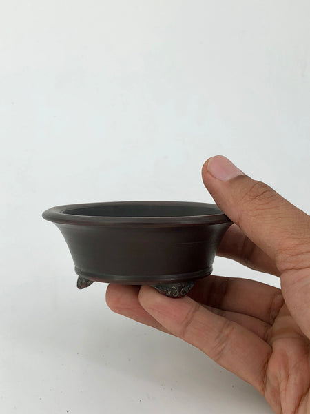 Bigei Tokoname Pot - Flat Bell