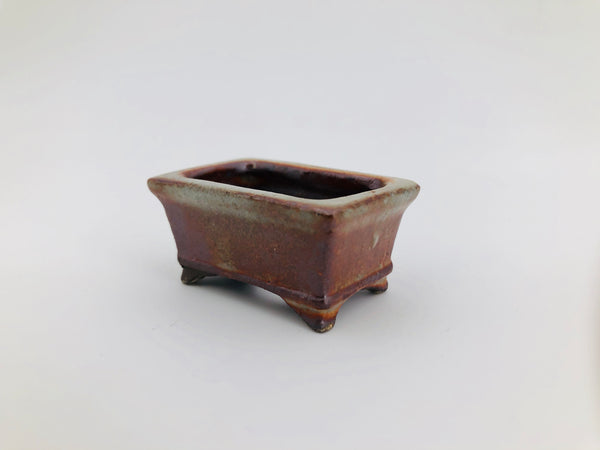 Mini Mini Bonsai Pot in Beveled Rectangle