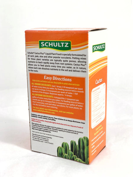liquid plant food for succulents Schultz Cactus Plus 2-7-7 liquid Plant Food – Dandy Farmer